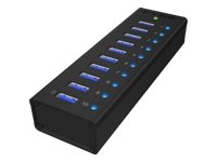 Icy box IB-AC6110 10x Port USB 3.0 Hub