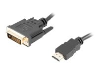 Lanberg CA-HDDV-20CU-0018-BK cable