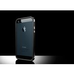 Apple iPhone 5 Bumper case cover solid black maks