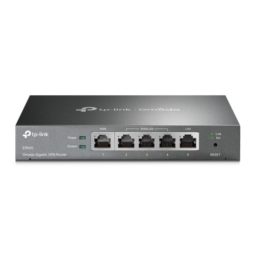 Wireless Router|TP-LINK|Wireless Router|IEEE 802.1Q|IEEE 802.3|IEEE 802.3ab|IEEE 802.3u|IEEE 802.3x|1x10GbE|LAN  WAN ports 1|ER605