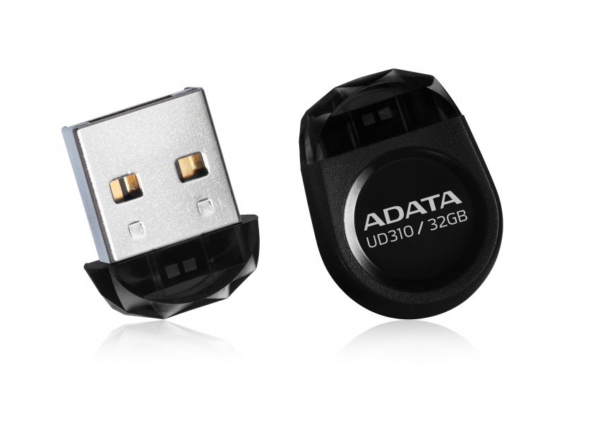 Adata Flash memory USB small UD310 32GB black atmiņa