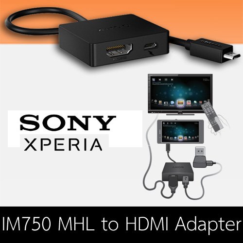 Sony Xperia IM750 MHL to HDMI Cable Adapter kabelis Z/Z1/ZL/Z2/Z3