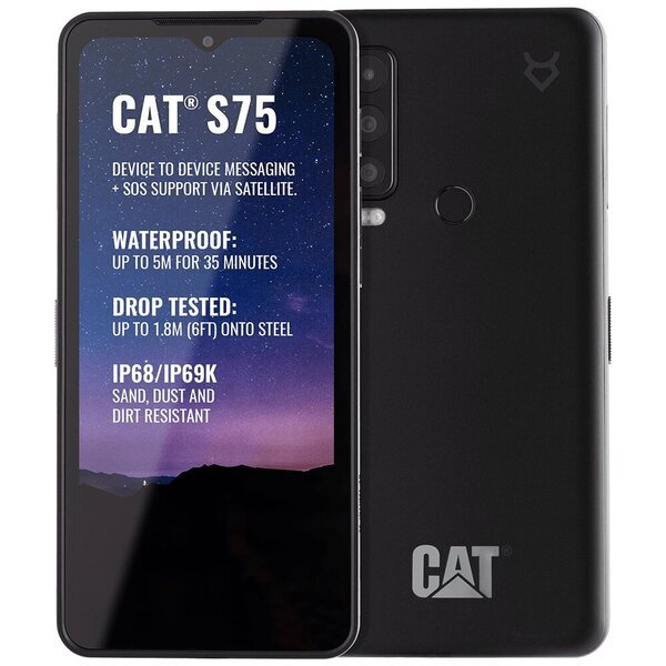 Caterpillar CAT S75 6/128GB Dual Black