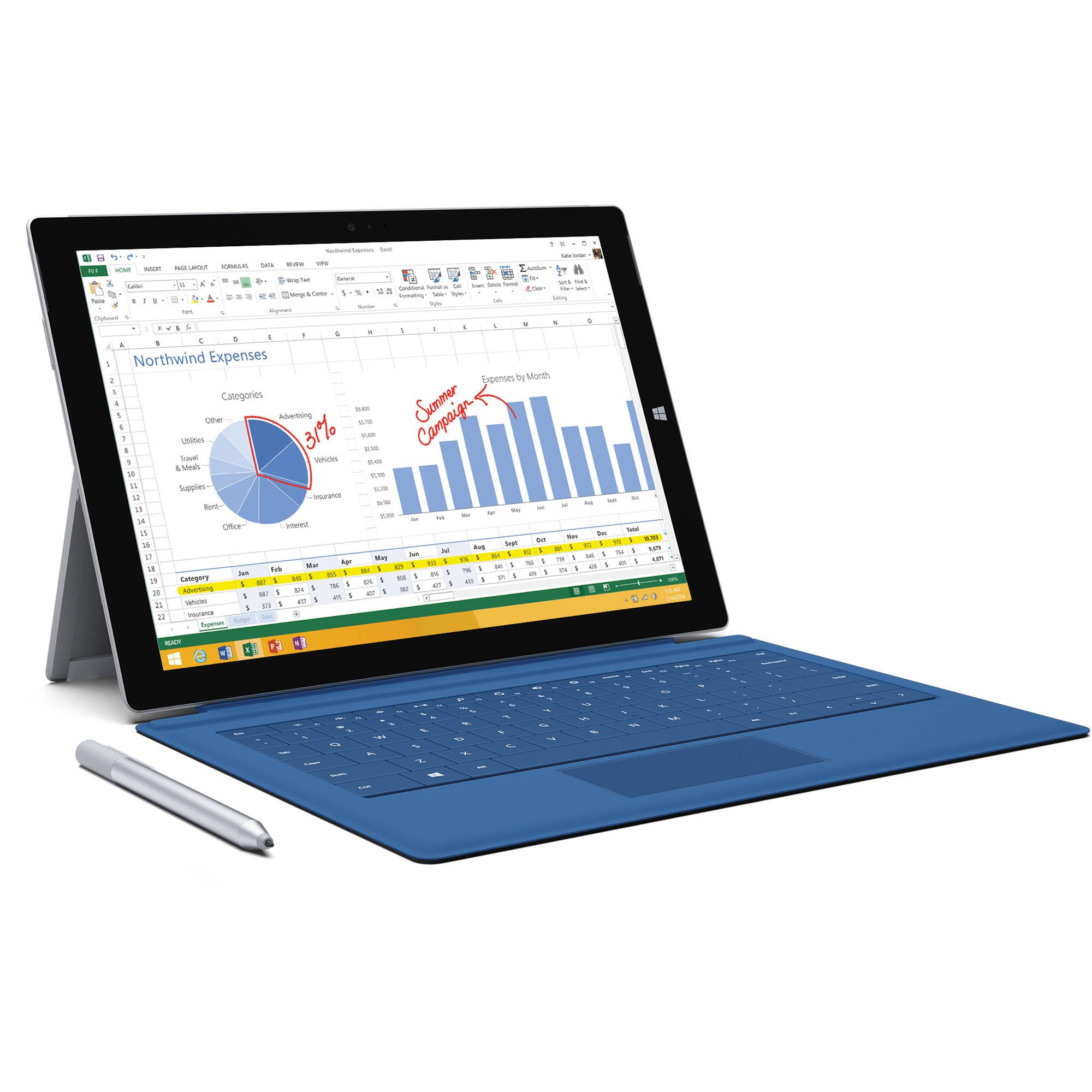 Microsoft Surface Pro 3 i5 256GB 8gb 