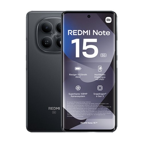 Xiaomi Redmi Note 15  DS 8gbram 256gb - Black