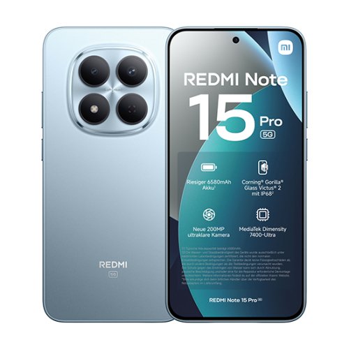 Xiaomi Redmi Note 15 Pro  DS 8gbram 256gb - Blue