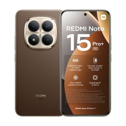 Xiaomi Redmi Note 15 Pro+  DS 8gbram 256gb - Brown