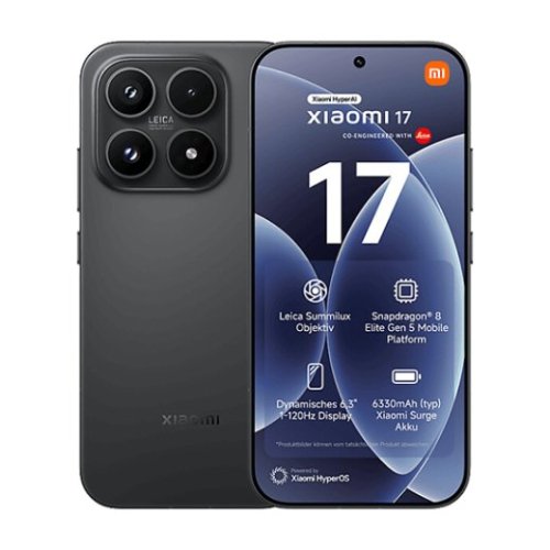 Xiaomi 17  DS 12gbram 512gb - Black