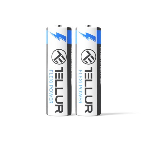 Tellur Flexi Power battery, Super Alkaline, AA LR6, 1.5V, 2 pcs/set