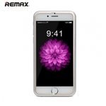 Remax Honor 0.2mm 9H Pilna izmēra Aizsargplēve-stikls ar zeltainu metāla rāmi priekš iPhone 6 6S 4.7inch