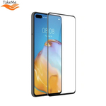 Takeme HARD Ceramic Pilnas virsmas Aizsargstikls priekš Huawei P40 Melns