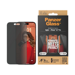 Apple iPhone 15 Pro Ultra-Wide Fit Privacy Glass by PanzerGlass