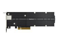 Synology M.2 SSD + 10GbE combo adapter