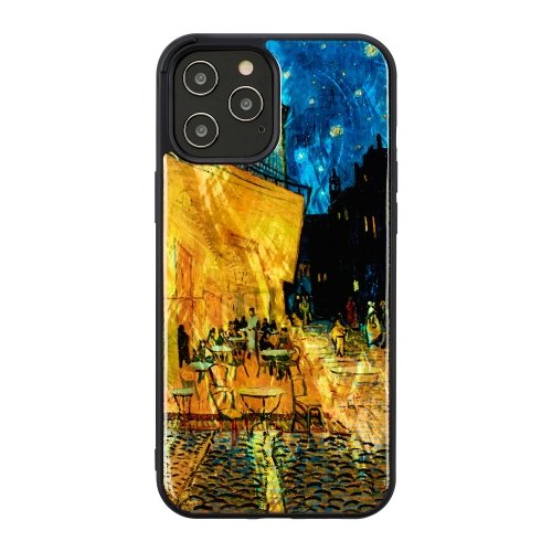 Ikins case for Apple iPhone 12 Pro Max cafe terrace black