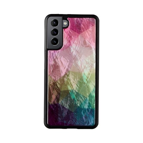 Ikins case for Samsung Galaxy S21+ water flower black