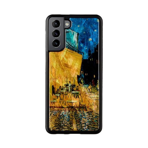 Ikins case for Samsung Galaxy S21+ cafe terrace black