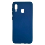 Evelatus Samsung A20 Silicon Case Dark Blue