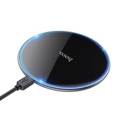 Wireless chargers HOCO wireless charger with led light 2A 15W CW6 Pro black