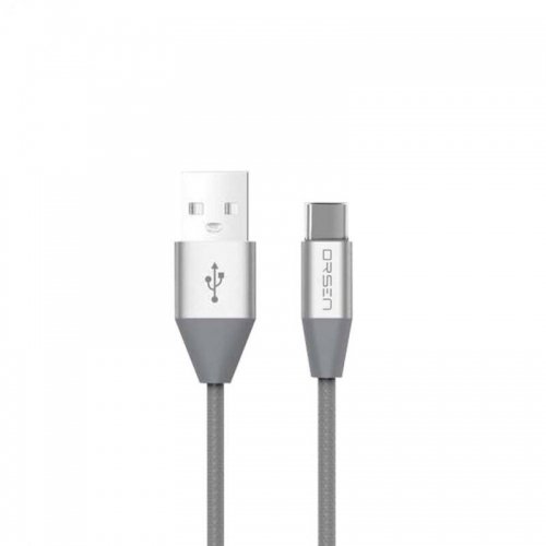 Orsen S33 Type-C Data Cable 2.1A 1.2m grey
