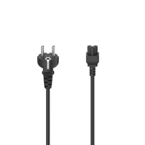 Hama 00200736 Mains Cable, Plug with Earth Contact 3-Pin 2.5m