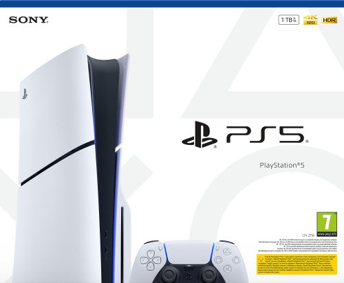 Sony PlayStation 5 SLIM gaming console E-chassis (1 TB SSD, Disc Drive)