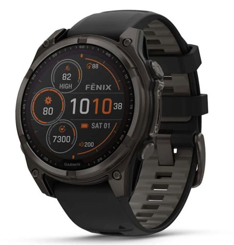 Garmin SMARTWATCH FENIX 8 SAPP. SOLAR/BLACK/GRAY 010-02906-11