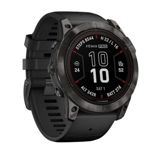Garmin Fenix 7X Pro Solar GPS 51mm Graphite  Band - Carbon Grey Titan