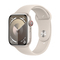 Apple Watch Series 9 GPS 45mm Starlight Aluminium Case with Sport Band S/M - Starlight