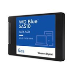 SSD|WESTERN DIGITAL|Blue SA510|4TB|SATA 3.0|Write speed 520 MBytes/sec|Read speed 560 MBytes/sec|2,5"|TBW 600 TB|MTBF 1750000 hours|WDS400T3B0A
