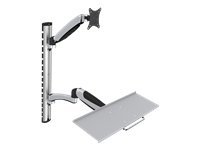 Assmann electronic DIGITUS monitor and keyboards mounting