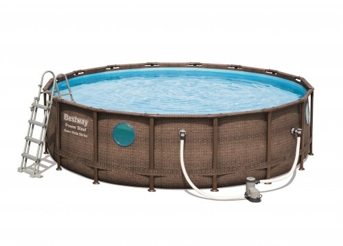 Bestway 56725 Power Steel Swim Vista Series Pool Set