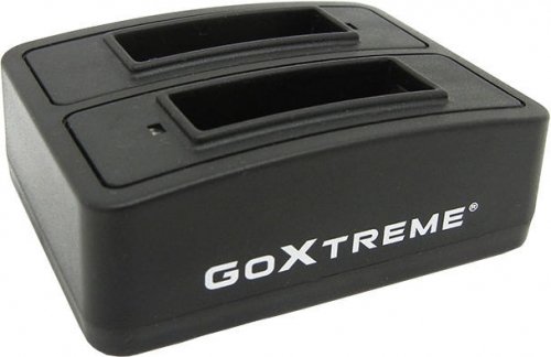 Goxtreme aksesuāri GoXtreme Battery Charging Station Dual Vision 4K 01492