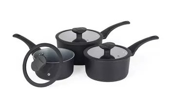 Russell hobbs RH02131EU7 Crystaltech tall saucepan set 3pcs