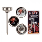 Out of the blue Stainless steel meat thermometer, ca. 7 cm, set of 2