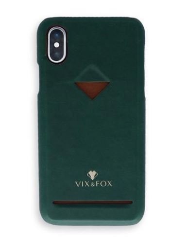 Vixfox Card Slot Back Shell for Iphone X/XS forest green