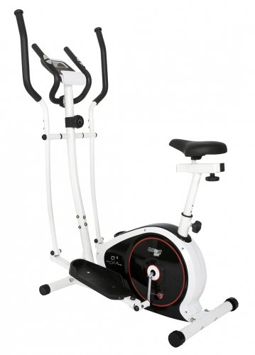 Christopeit sport eliptiskais trenažieris + velotrenažieris  CT4. Velotrenažiera un eliptiskā trenažiera kombinācija 7kg/100kg