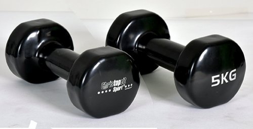 Christopeit sport vinila hanteles &ndash; Beauty Bells 2x5kg (pāris)