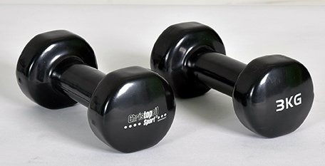 Christopeit sport vinila hanteles &ndash; Beauty Bells 2x3kg (pāris)