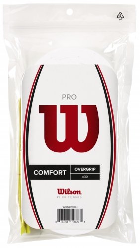 Wilson gripi PRO OVERGRIP balts (30gb.)