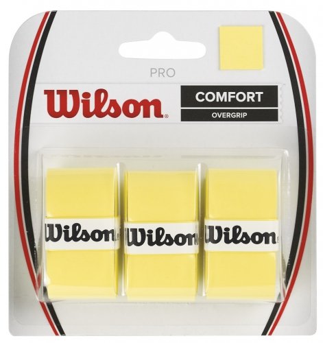 Wilson gripi PRO OVERGRIP dzeltens 3gb./iep.