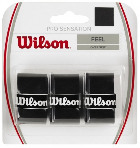 Wilson gripi PRO OVERGRIP SENSATION Melns 3gb./iep.