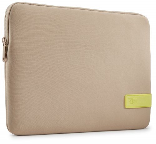 Case logic 4694 Reflect Laptop Sleeve 14 REFPC-114 Plaza Taupe/Sun-Lime