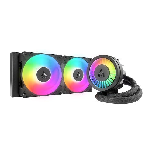 Arctic gmbh ARCTIC Liquid Freezer III PRO 240 A-RGB CPU Cooler, Black