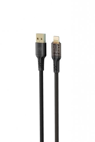 Tellur Data Cable USB to Lightning 2.4A 100cm Black
