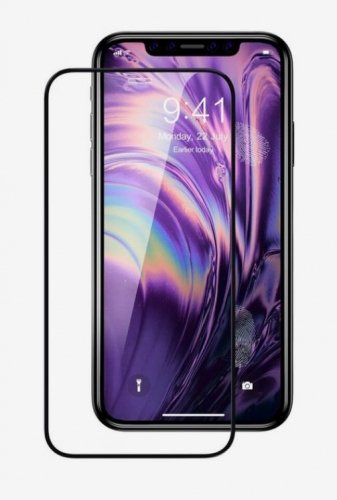 Apple Devia Van Entire View Anti-glare Tempered Glass iPhone 11 Pro Max black