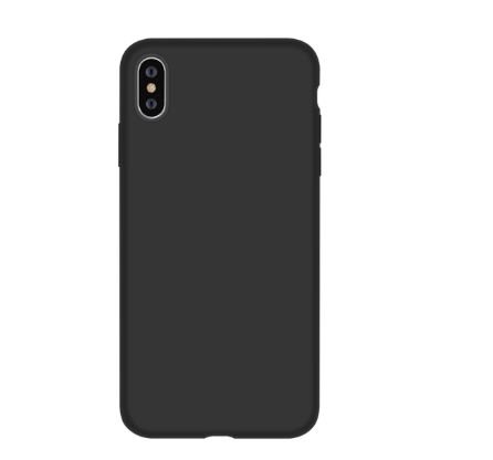 Apple Devia Nature Series Silicone Case iPhone XS Max (6.5) black