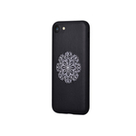Devia iPhone 7/8/SE2020/SE2022 Flower Embroidery Case Apple Black