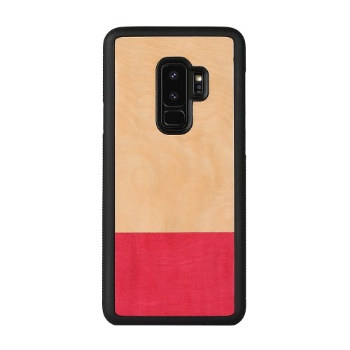 Samsung MAN&amp;WOOD SmartPhone case Galaxy S9 Plus miss match black
