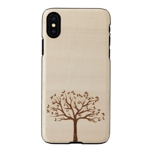 MAN&amp;WOOD SmartPhone case iPhone X/XS apple tree black