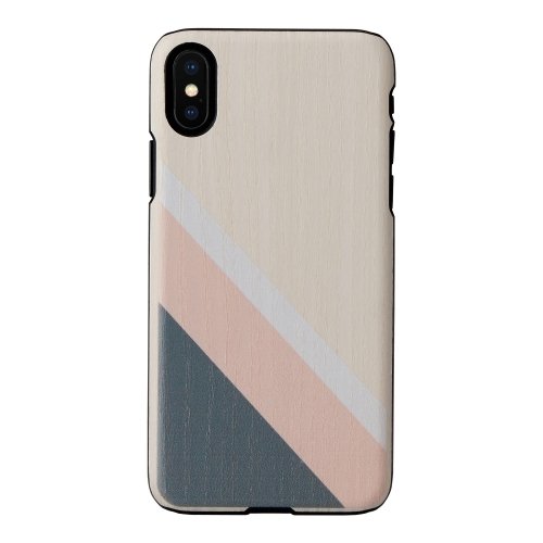 Apple MAN&amp;WOOD SmartPhone case iPhone X/XS pink suit black